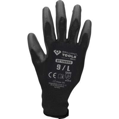 Mikro-Feinstrickhandschuhe, Größe 9 / L von Brilliant Tools