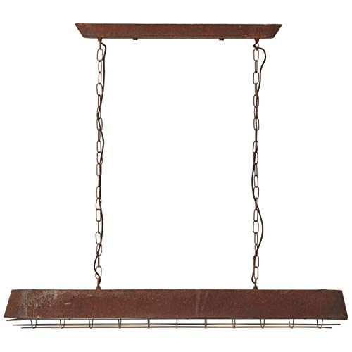 Alvera Pendelleuchte 4flg rostfarbend von Brilliant