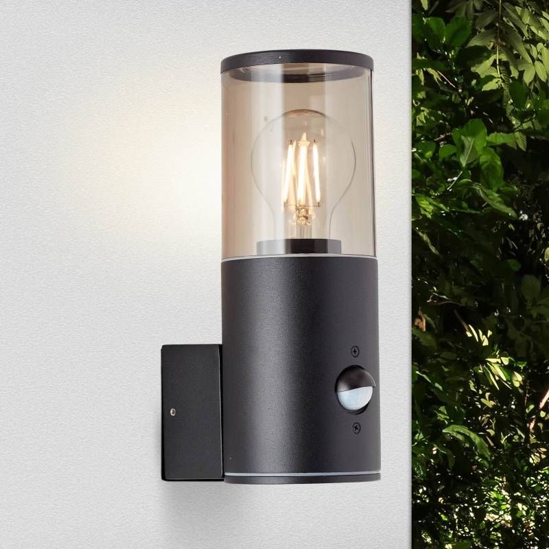 Außenwandleuchte Sergioro, einflammig mit Sensor Außenwandleuchte Sergioro, einflammig mit Sensor von Brilliant