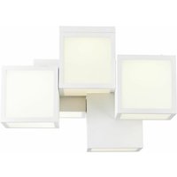 Brilliant - Lampe, Cubix led Deckenleuchte, 5-flammig weiß, Metall/Kunststoff, 1x 40W led integriert, (4000lm, 3000K), a von Brilliant