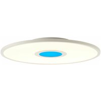 BRILLIANT Lampe Odella LED Deckenaufbau-Paneel 45cm weiß 1x 24W LED integriert, (2940lm, 2700-6500K) RGB-Dekolicht für farbenfrohe Akzentbeleuchtung von Brilliant