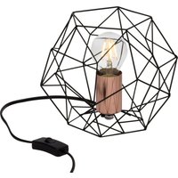 Lampe Synergy Tischleuchte schwarz/kupfer 1x A60, E27, 60W, geeignet für Normallampen (nicht enthalten) Mit Schnurzwischenschalter - kupfer von Brilliant