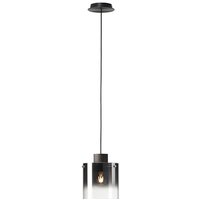 BRILLIANT Pendelleuchte »BETH«, 1-flammig, 60 W, Ø 200 mm, IP 20 - braun | grau von Brilliant