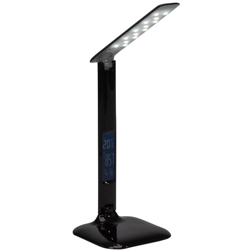 BRILLIANT Schreibtischlampe »Glenn«, Integrierte LED, tageslicht-, warm- und neutralweiß, inkl. Leuchtmittel, Höhe: 55 cm - schwarz von Brilliant
