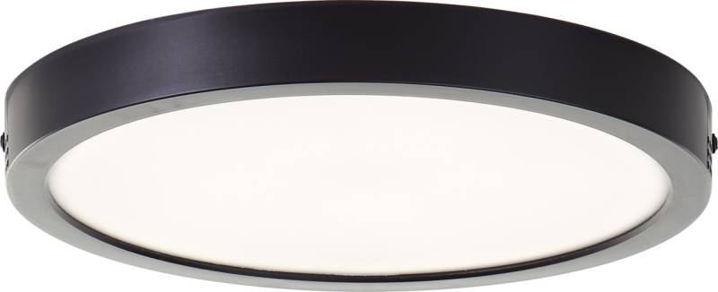 Brilliant LED Deckenleuchte Navara schwarz weiß 27,5 x 3,1 cm 18W von Brilliant