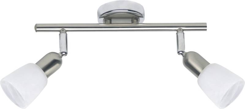 Brilliant 2er Spot Sofia eisen-chrom 33 x 10 cm E14, max. 2 x 40 W von Brilliant