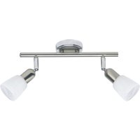 Brilliant - 2er Spot Sofia eisen-chrom 33 x 10 cm E14, max. 2 x 40 w Spots von Brilliant