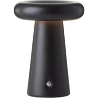 Brilliant Akku-LED-Tischleuchte schwarz Metall B/H/L: ca. 15x18,5x15 cm von Brilliant