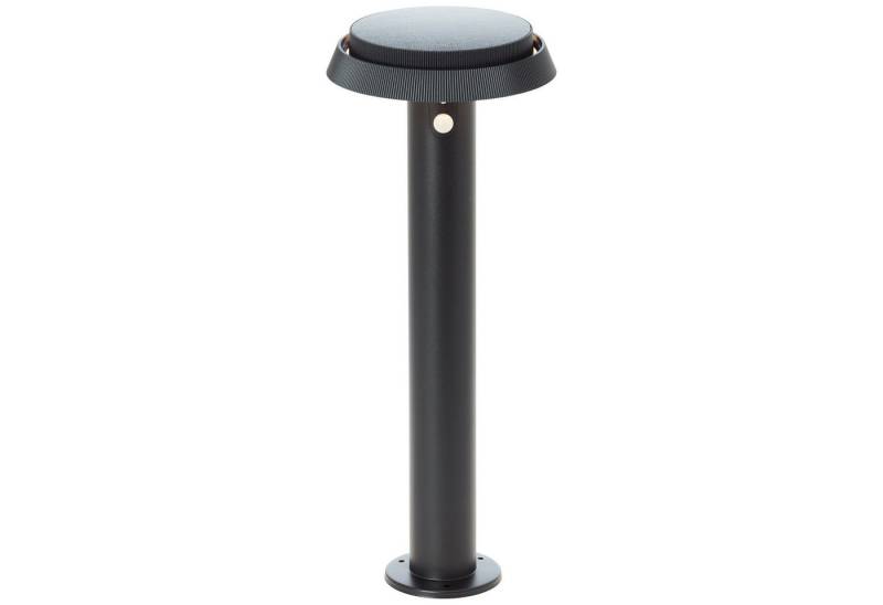 Brilliant Außen-Stehlampe Alvero, Bewegungsmelder, LED fest integriert, Warmweiß, LED-Außenleuchte, Solar, Bewegungsmelder, 50 cm, 500 lm, 3000 K von Brilliant