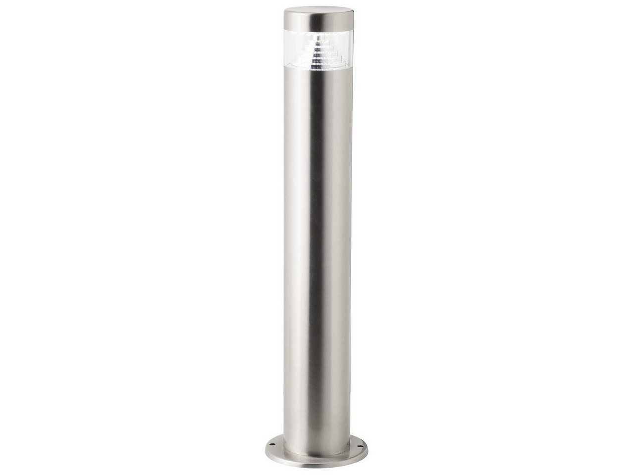 Brilliant Außen-Stehlampe Avon, Kaltweiß, Lampe Avon LED Außensockelleuchte 50cm edelstahl 1x 6W LED integrier von Brilliant
