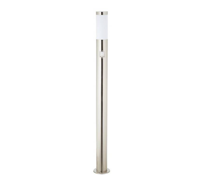 Brilliant Außen-Stehlampe Chorus, Bewegungsmelder, Lampe Chorus Außenstandleuchte Bewegungsmelder edelstahl 1x A60, E27 von Brilliant