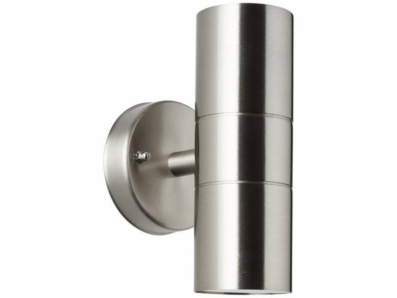 Brilliant Außen-Wandleuchte Brilliant LED-Außen-Wandleuchte Jandy GU10 18W Up-, Ohne Leuchtmittel, Dimmbar nicht Smart Home-fähig ohne Bewegungsmelder von Brilliant