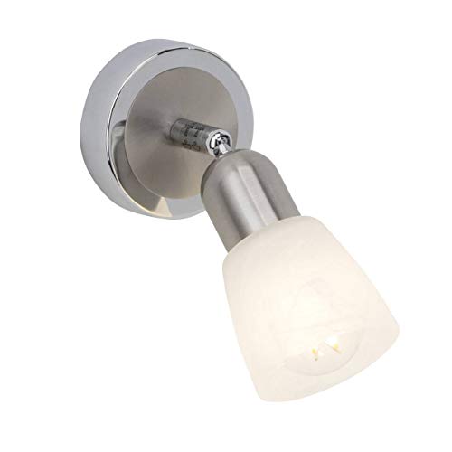 Brilliant Bethany Wandstrahler eisen/chrom/weiß-alabaster G55210/77 Brilliant Bethany Wandstrahler eisen/chrom/weiß-alabaster G55210/77 von Brilliant