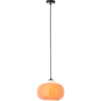 Blop Pendelleuchte 30cm orange Glas/Metall 1x A60, E27, 60 w, Geeignet für Normallampe (nicht enthalten) - Brilliant von Brilliant