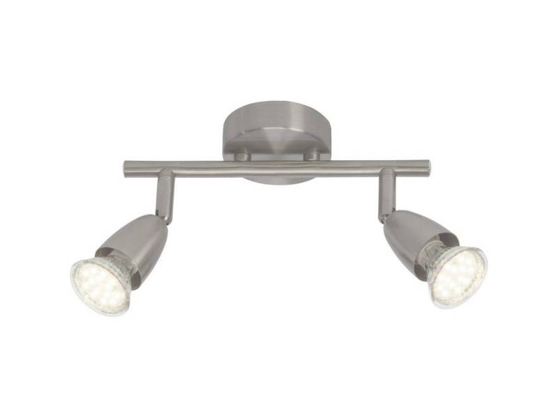 Brilliant Deckenleuchten Amalfi, Warmweiß, Lampe Amalfi LED Spotrohr 2flg eisen 2x LED-PAR51, GU10, 3W LED-Refl Brilliant Deckenleuchten Amalfi, Warmweiß, Lampe Amalfi LED Spotrohr 2flg eisen 2x LED-PAR51, GU10, 3W LED-Refl von Brilliant