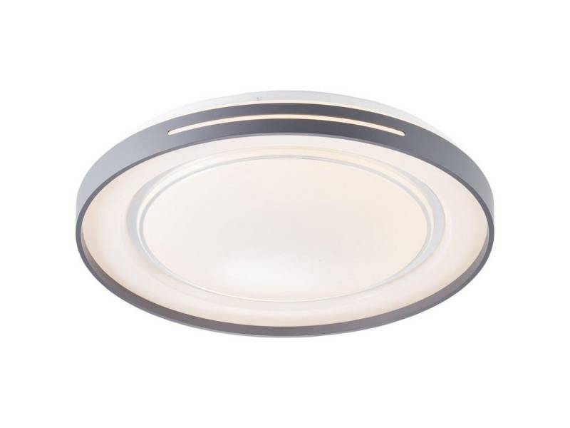 Brilliant Deckenleuchte Barty, CCT - über FernbedienungDimmfunktionNachtlichtfunktionTimerfunktion, warmweiß - kaltweiß, Lampe, Barty LED Wand- und Deckenleuchte 48cm weiß/dunkelgrau, 1x LED von Brilliant