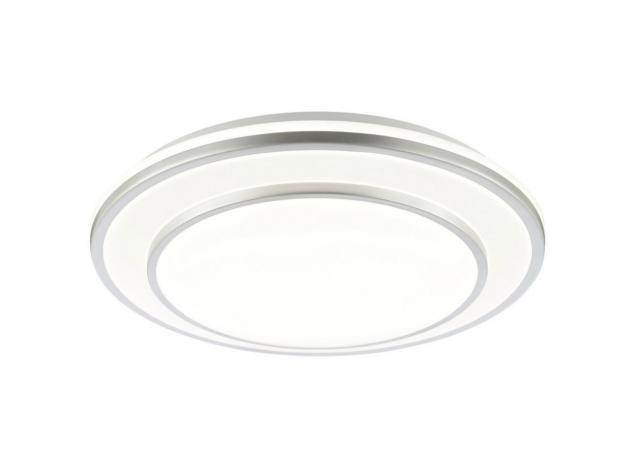 Brilliant Deckenleuchte Brilliant LED Deckenleuchte Luciano Ø 39 x 7,8 cm, Inkl. Leuchtmittel, Nicht dimmbar nicht Smart Home-fähig ohne Bewegungsmelder von Brilliant