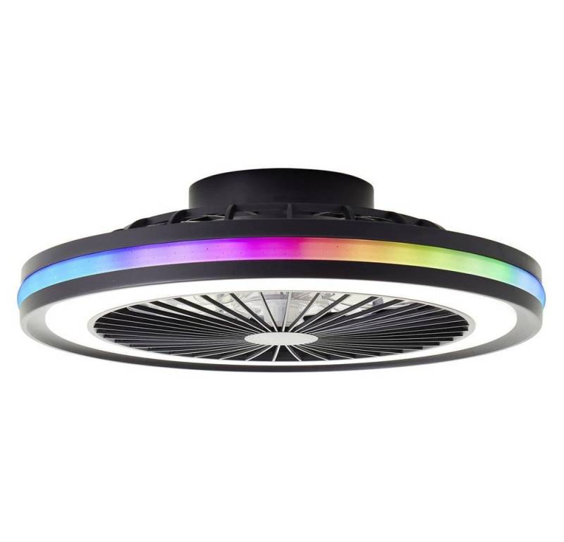 Brilliant Deckenleuchte LED Deckenleuchte 46.5cm mit Ventilator, Mit Ventilator von Brilliant