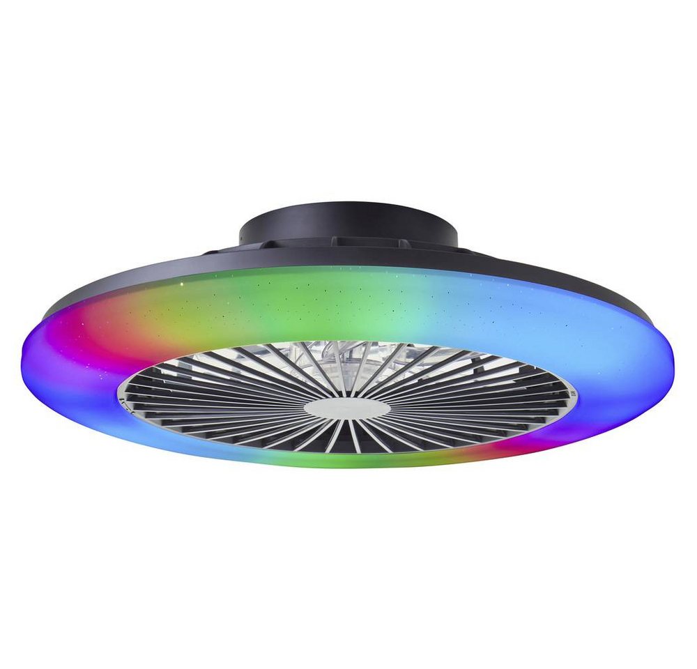Brilliant Deckenleuchte LED Deckenleuchte 49cm mit Ventilator 48.5 cm, Mit Ventilator Brilliant Deckenleuchte LED Deckenleuchte 49cm mit Ventilator 48.5 cm, Mit Ventilator von Brilliant