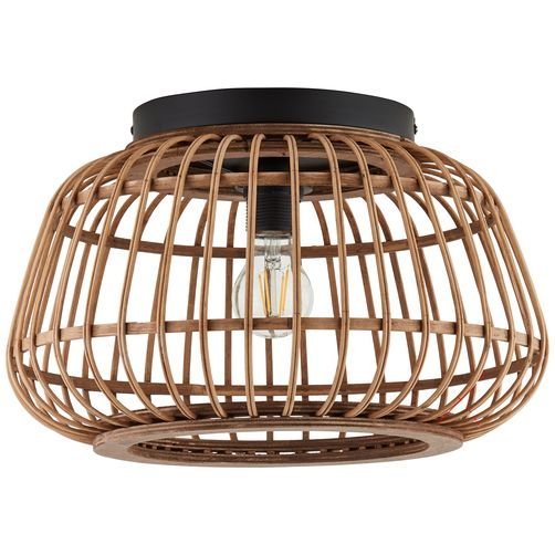 Brilliant Deckenleuchte Nikka, ohne Leuchtmittel, Deckenlampe 40cm schwarz/natur Brilliant Deckenleuchte Nikka, ohne Leuchtmittel, Deckenlampe 40cm schwarz/natur von Brilliant