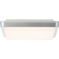 Brilliant - Devora led Außenwandleuchte 28x28cm silber 1x led integriert, 12W led integriert, (Lichtstrom: 1500lm, Lichtfarbe: 3000K) von Brilliant