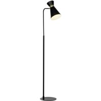 Brilliant Goldy 64458/86 Stehlampe LED E27 28W Schwarz (matt), Gold von Brilliant