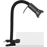 Brilliant Klemmleuchte Flex 24705T06 schwarz Metall Kunststoff B/H: ca. 23x52 cm E14 1 Brennstellen von Brilliant