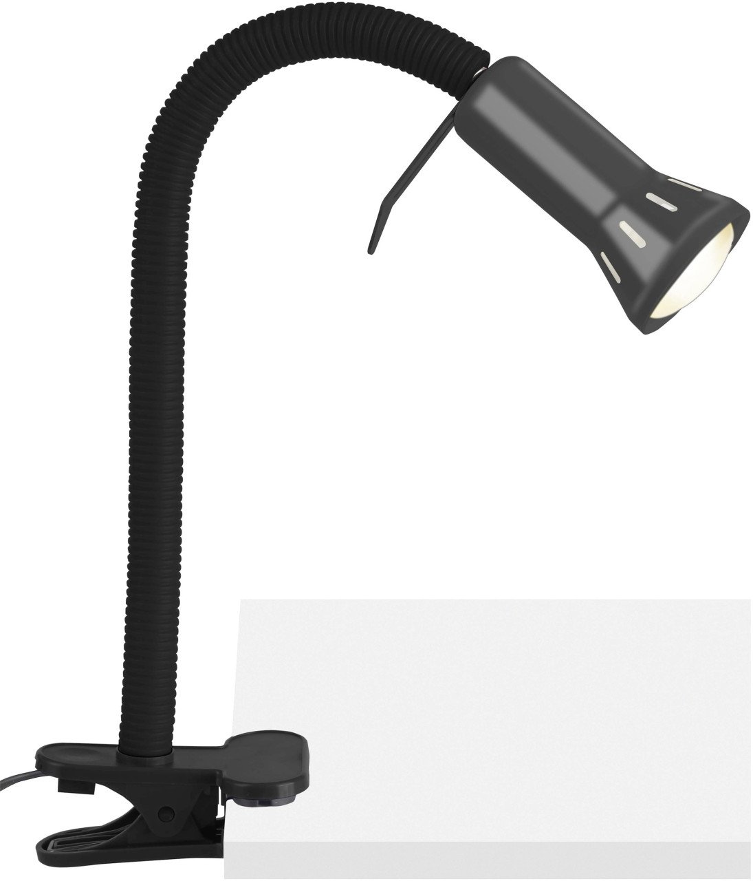 Brilliant Klemmleuchte Flex 52 x 6,2 cm E14, max. 40 W, mit Flexarm Brilliant Klemmleuchte Flex 52 x 6,2 cm E14, max. 40 W, mit Flexarm von Brilliant