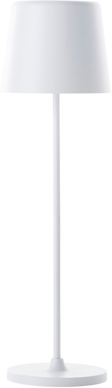 Brilliant LED Akku-Tischleuchte Kaami weiß 37 x 10 cm warmweiß von Brilliant