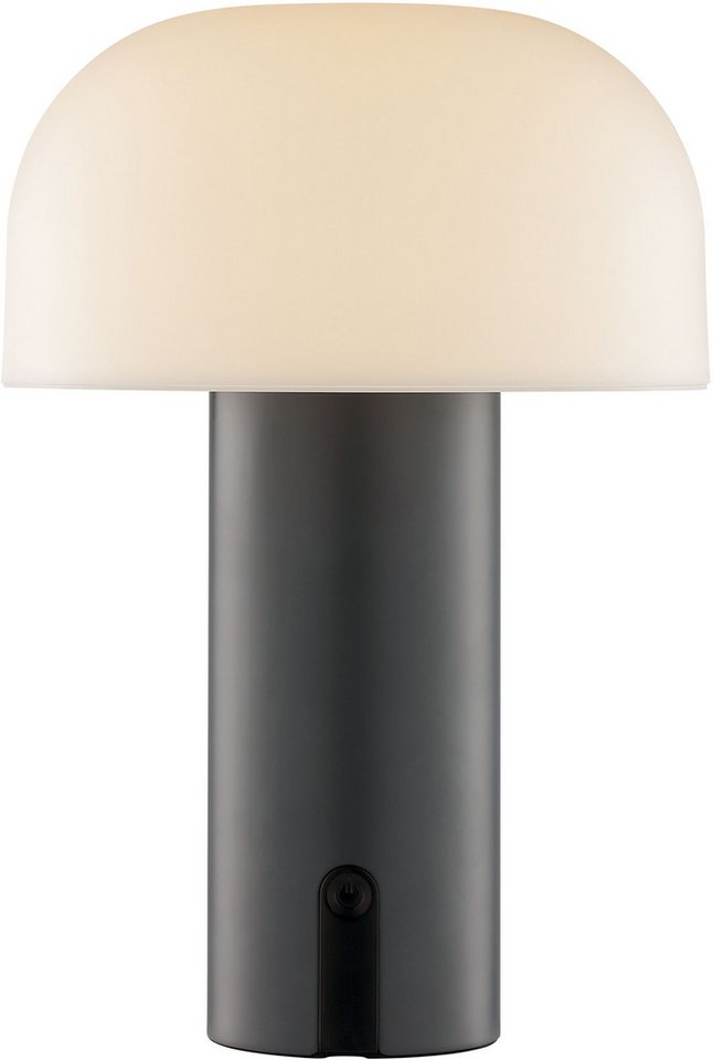 Brilliant LED Außen-Tischleuchte Mattis, Dimmfunktion, LED fest integriert, Warmweiß, mit Akku, 21 x 15 cm, 240 lm, 2700 K, dimmbar, IP44, grau/weiß Brilliant LED Außen-Tischleuchte Mattis, Dimmfunktion, LED fest integriert, Warmweiß, mit Akku, 21 x 15 cm, 240 lm, 2700 K, dimmbar, IP44, grau/weiß von Brilliant