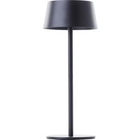 Brilliant LED Außen-Tischleuchte "Picco", LED Außentischlampe Leuchte mit Solar in schwarz matt per USB ladbar von Brilliant