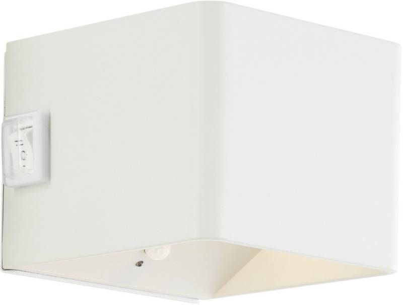 Brilliant LED Außen-Wandleuchte Brilliant Iseo LED Außenleuchte 4 W mit, Inkl. Leuchtmittel, Mit Bewegungsmelder nicht dimmbar nicht Smart Home-fähig von Brilliant