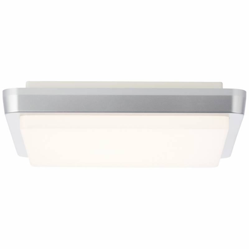 Brilliant LED Außenwandleuchte Devora 12W warmweiß  Kunststoff silber von Brilliant