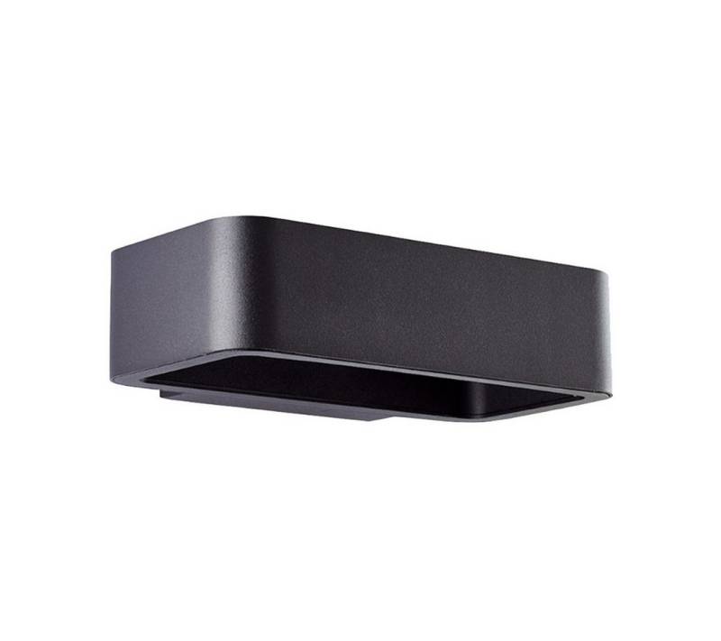 Brilliant Außen-Wandleuchte Golda, Warmweiß, Golda LED-Außenwandleuchte – Schwarz, 7W, 510lm, Up-/Downlight 3000K Brilliant Außen-Wandleuchte Golda, Warmweiß, Golda LED-Außenwandleuchte – Schwarz, 7W, 510lm, Up-/Downlight 3000K von Brilliant