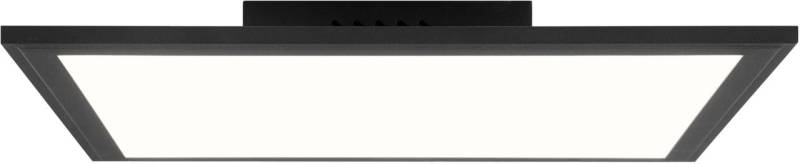 Brilliant LED Deckenleuchte Abie schwarz 29,5 x 39,5 cm RGBW Fernbedienung von Brilliant