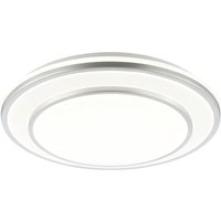 Brilliant LED Deckenleuchte Luciano Ø 39 x 7,8 cm warmweiß-kaltweiß weiß von Brilliant