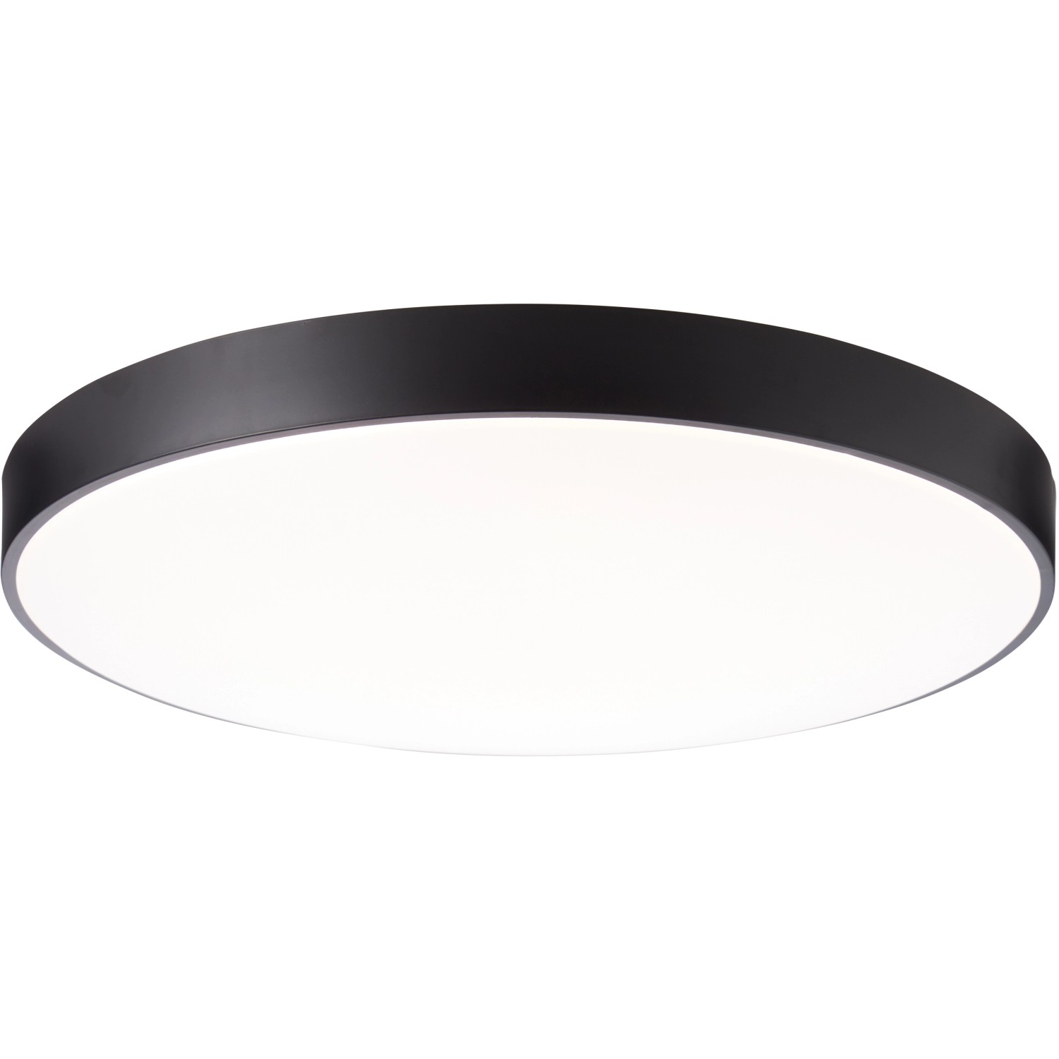 Brilliant LED-Deckenleuchte Slimline Ø 78 cm Weiß und Schwarz von Brilliant