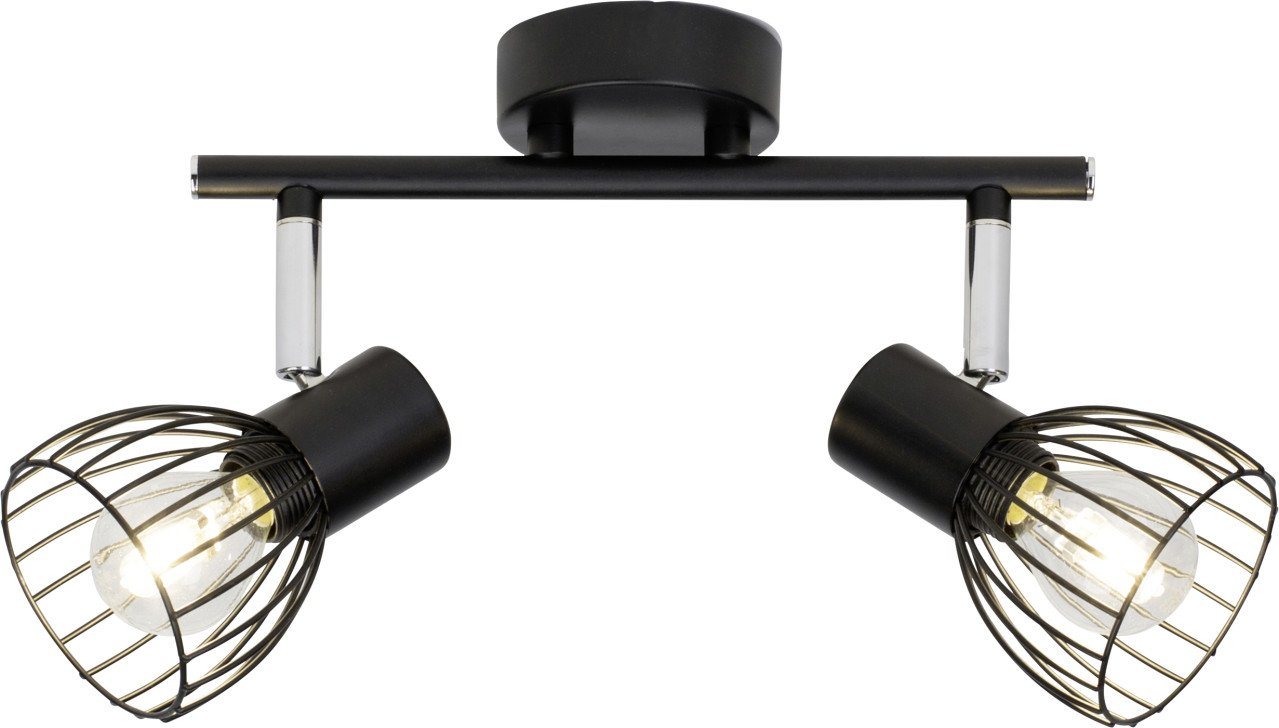 Brilliant LED Deckenstrahler Brilliant 2er Spot Blacky schwarz 25,5 x 14 cm E14, Ohne Leuchtmittel, Nicht dimmbar nicht Smart Home-fähig ohne Bewegungsmelder Brilliant LED Deckenstrahler Brilliant 2er Spot Blacky schwarz 25,5 x 14 cm E14, Ohne Leuchtmittel, Nicht dimmbar nicht Smart Home-fähig ohne Bewegungsmelder von Brilliant