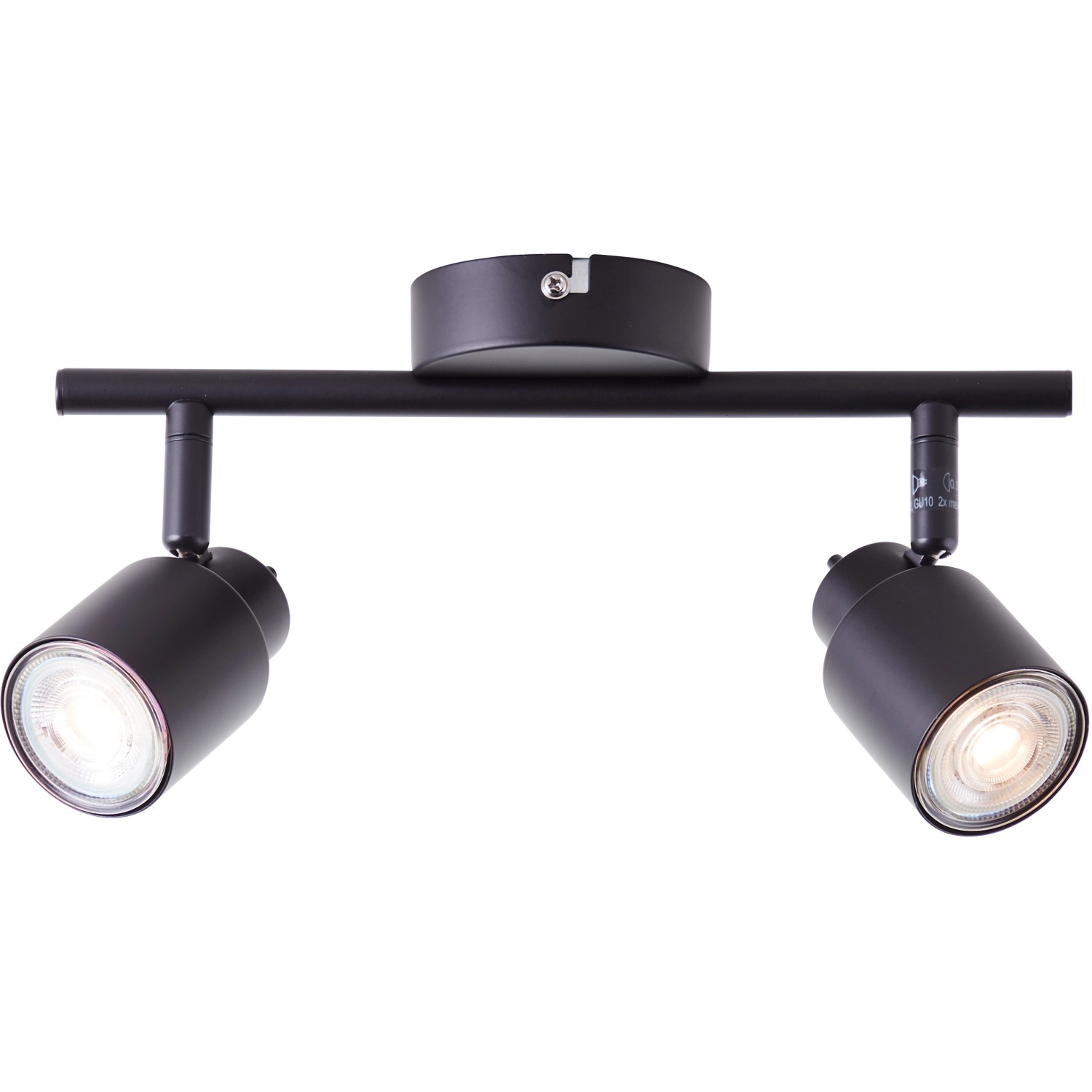 Brilliant LED-Spotrohr Andres 2-flammig Schwarz matt Brilliant LED-Spotrohr Andres 2-flammig Schwarz matt von Brilliant