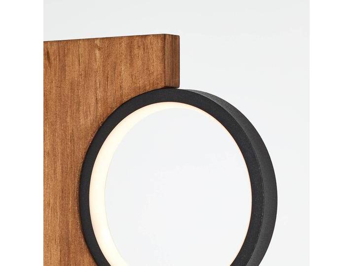 Brilliant Holz Stehlampe Cheesy, Holz hell, für Wohn- / Esszimmer, Holz, Stehlampe von Brilliant