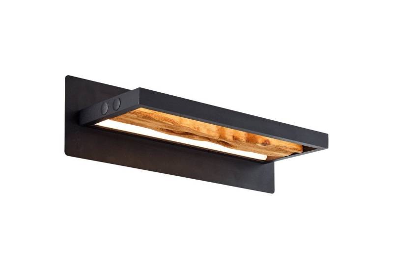 Brilliant LED Wandleuchte Chaumont, LED fest integriert, Warmweiß, Breite 35 cm, 930 lm, Aluminium/Metall/Holz, schwarz/holz Brilliant LED Wandleuchte Chaumont, LED fest integriert, Warmweiß, Breite 35 cm, 930 lm, Aluminium/Metall/Holz, schwarz/holz von Brilliant