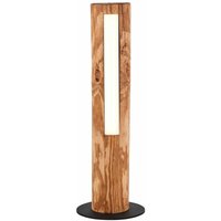 Lampe, Odun led Tischleuchte kiefer gebeizt, 1x led integriert, 8W led integriert, (800lm, 3000K), Holz aus nachhaltiger Waldwirtschaft (fsc) von Brilliant