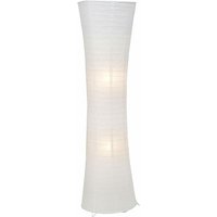 Brilliant - Lampe Becca Standleuchte weiß 2x A60, E27, 60W, geeignet für Normallampen (nicht enthalten) Mit Fußschalter von Brilliant