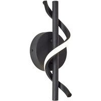 Lampe Eunice led Wandleuchte schwarz matt schwarz 7,5 w led integriert - Brilliant von Brilliant