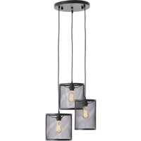 Brilliant Lampe Maze dekorative Pendelleuchte 3-flammig Rondell schwarz schwarz 3x A60, E27, 60 W Brilliant Lampe Maze dekorative Pendelleuchte 3-flammig Rondell schwarz schwarz 3x A60, E27, 60 W von Brilliant
