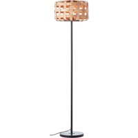 Brilliant Lampe Woodline Stehleuchte Bambus 139cm Metall/Bambus braun 1x A60, E27, 60 W - braun von Brilliant