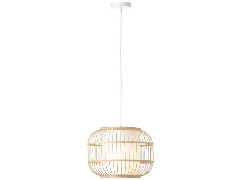 Brilliant Pendelleuchte Bones, Bones Pendelleuchte 40cm natur/weiß Innenleuchten,Pendelleuchten 1x von Brilliant