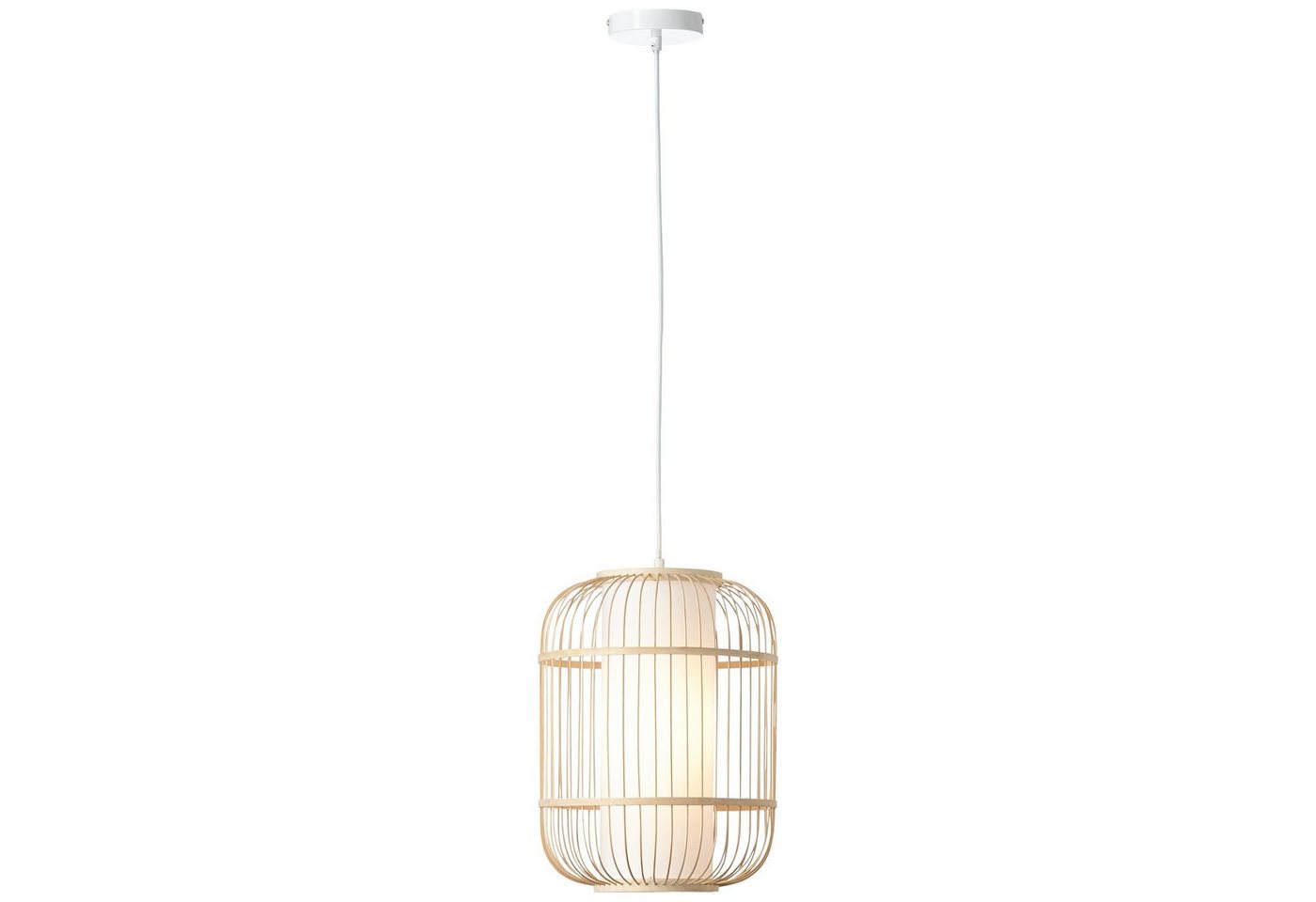 Brilliant Pendelleuchte Bones, ohne Leuchtmittel, Hängelampe 30cm natur/weiß Brilliant Pendelleuchte Bones, ohne Leuchtmittel, Hängelampe 30cm natur/weiß von Brilliant
