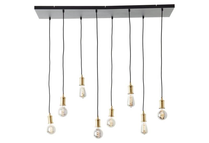 Brilliant Pendelleuchte Darcia, Darcia Pendelleuchte 8flg schwarz Metall/Glas schwarz 8x A60, E27, 60 von Brilliant