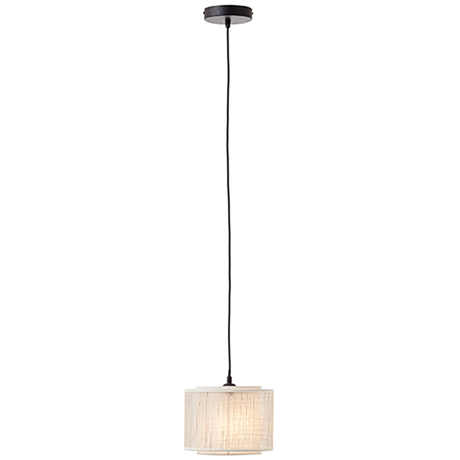 Brilliant Pendelleuchte Odar Schwarz-Beige Brilliant Pendelleuchte Odar Schwarz-Beige von Brilliant